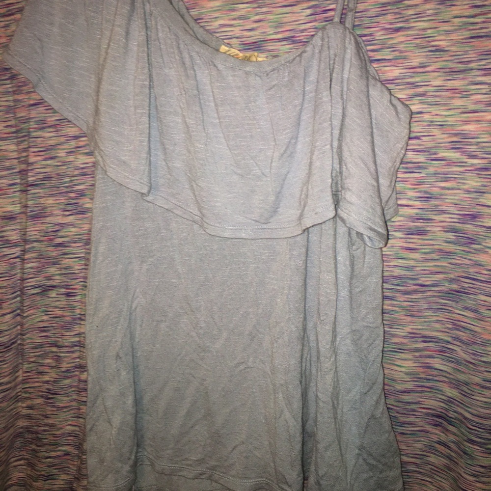 one shoulder covered one shoulder spaghetti strap